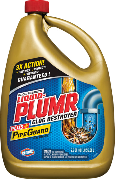 Liquid-Plumr 80 oz. Pro Strength Full Clog Destroyer and Drain
