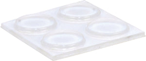 Magic Sliders Round Clear Furniture Bumpers - 1/2 in. - (18-Count)