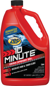 Zep Commercial Hair Clog Remover Liquid Drain Cleaner