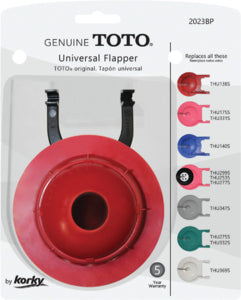 Large 3" Genuine TOTO® Toilet Flapper