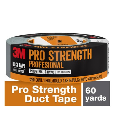 3M Pro Strength Duct Tape, Gray 1.88 In. x 60 Yd