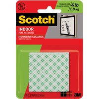 3M Scotch Permanent Indoor Mounting Squares 1 In. x 1 In.