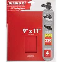 Diablo 9" x 11" Sandpaper Sheets (4-Pack)