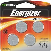 Energizer 2032 Lithium Coin Cell Battery (4-Pack)