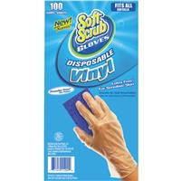 Load image into Gallery viewer, Soft Scrub 1 Size Fits All Vinyl Disposable Glove
