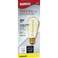 Vintage Cage Style Filament Light Bulb