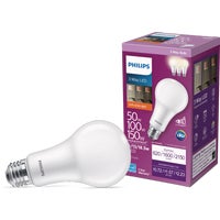 Philips 50/100/150W Soft White A21 Medium 3-Way LED Light Bulb