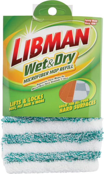Libman Wet & Dry Microfiber Mop Refill