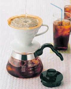 Hario V60 Size 02 Ceramic Pour Over Cone Coffee Maker - White _newUPC