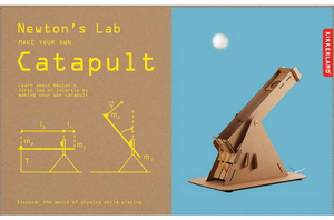 Kikkerland Newton’s Lab Make Your Own Catapult Kit