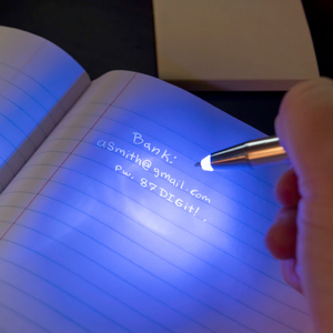 Kikkerland Invisible Ink Pen and Light