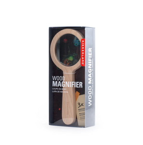 Kikkerland Wood Magnifier