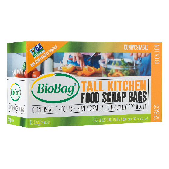 BioBag Tall Kitchen 13 Gallon Food Scrap Bags