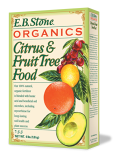 E.B. Stone Organic Citrus & Fruit Tree Food 7-3-3  -  4# Box