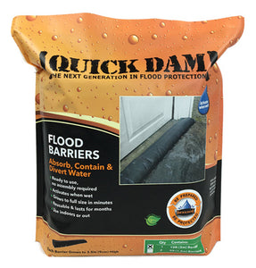 Quick Dam Flood Bags Sandless Sandbag - 6" x 10'