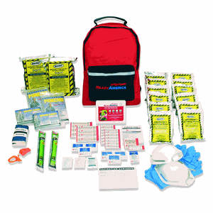 2 Person Grab-n-Go Emergency Kit (3 Day Backpack)
